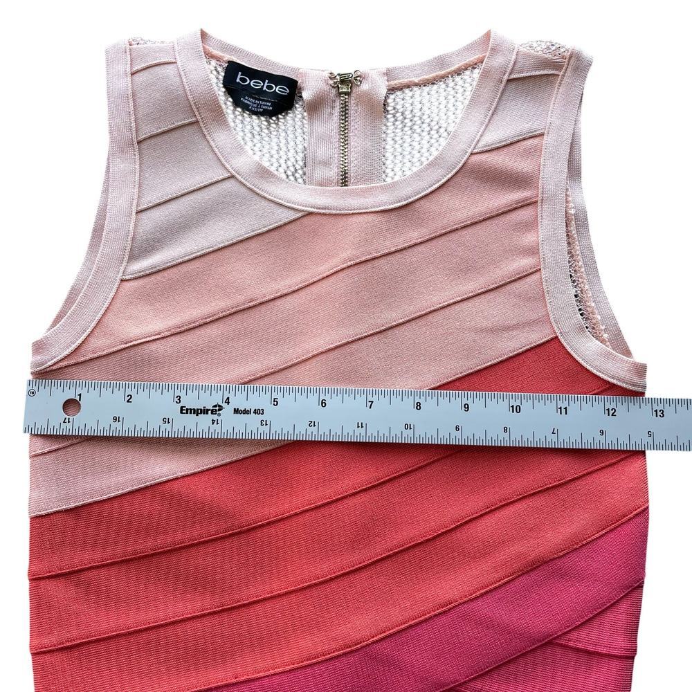 bebe Pink and Coral Sleeveless Top - Picture 8 of 13